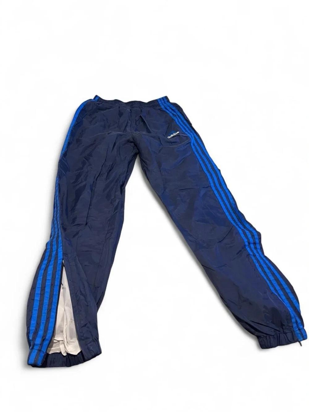 Adidas Vintage Nylon Track Pants Youth Size XL